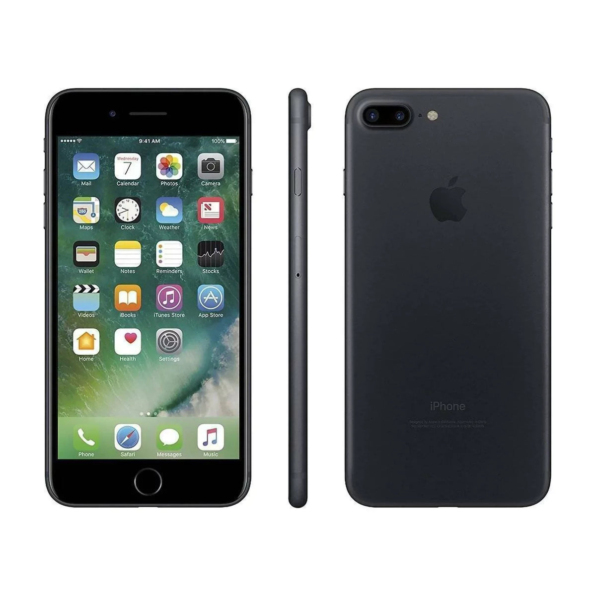 Restored  iPhone 7 Plus 128GB Verizon GSM Unlocked TMobile AT&T 4G LTE Black (Refurbished)