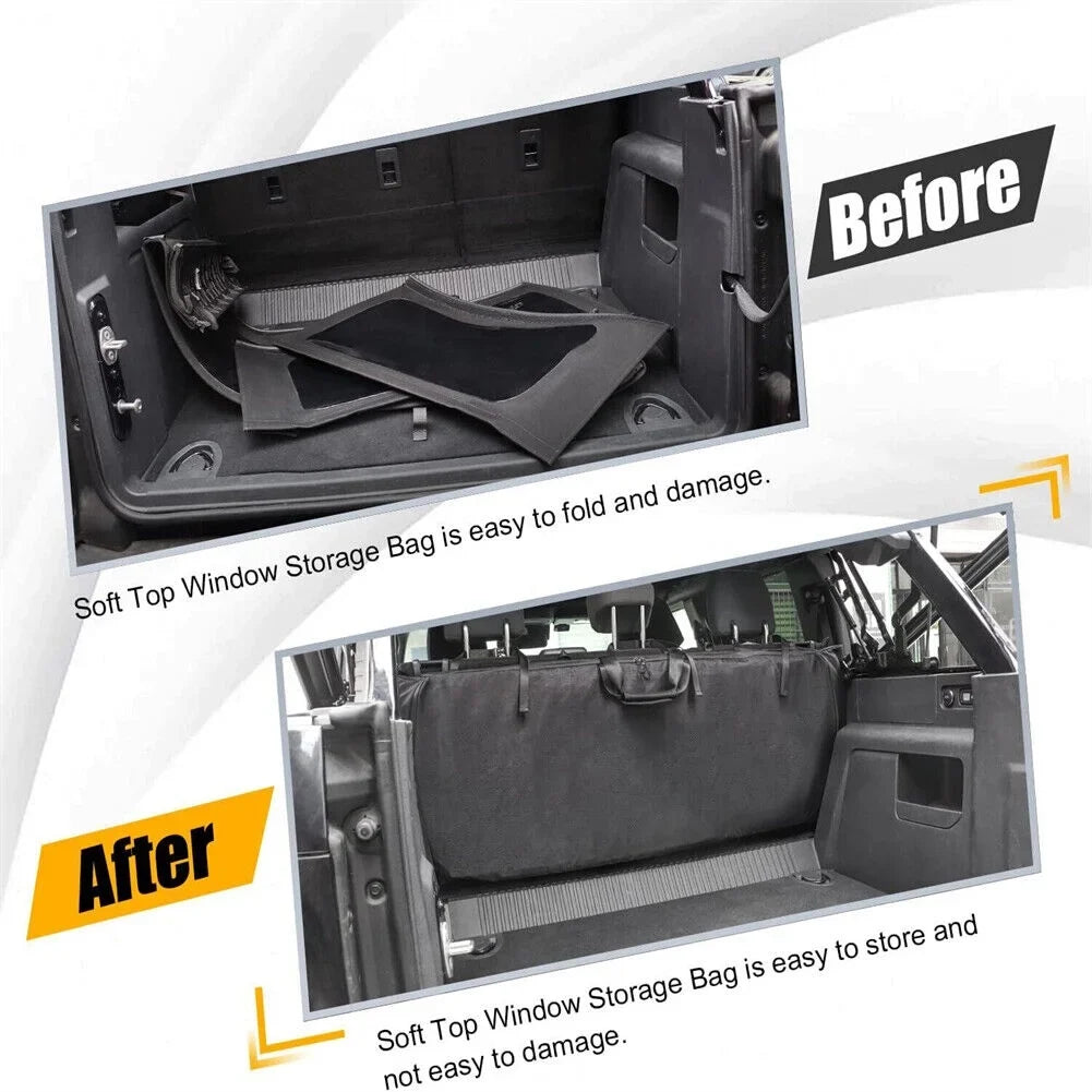OFF ROAD Soft Top Window Storage Bag for  Bronco Accessories 2021 2022 NEW