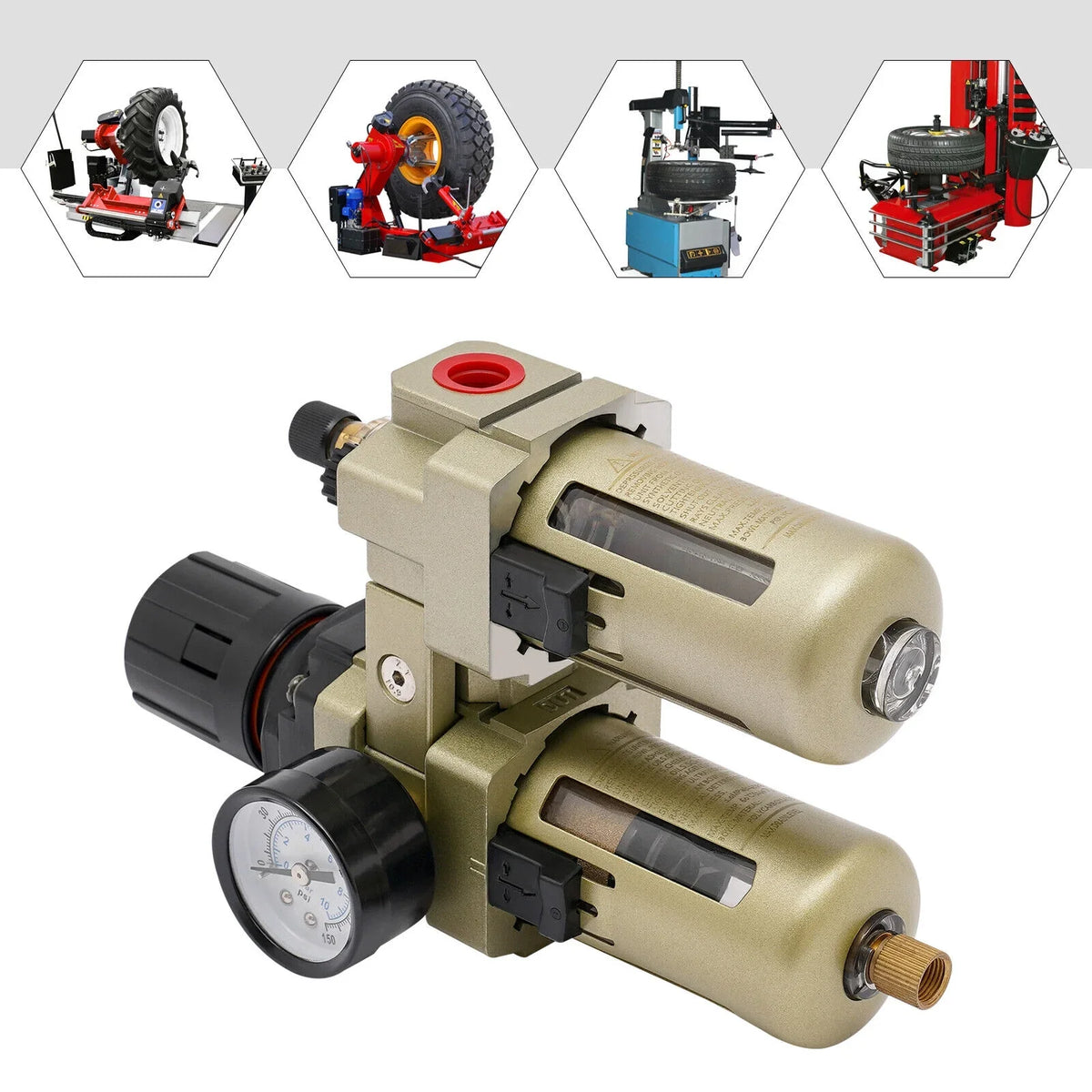 Oil liquid Separator Regulator Trap Filter Tire Changer Machine Part Equipment New