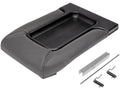 Console Lid - Dark Gray - Front Row with Split Bench Seat - appropriate with 2001 - 2006 GMC Sierra 1500 2002 2003 2004 2005