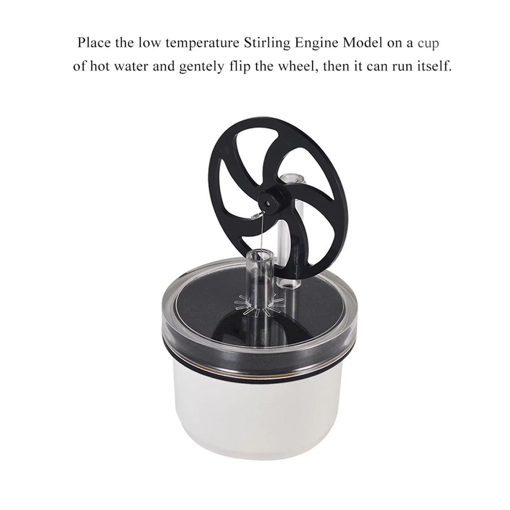 Aibecy Low Temperature Stirling Engine Motor Heat Education Model Toy