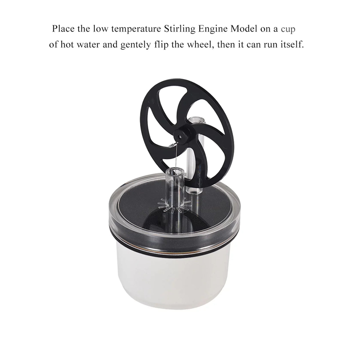 Aibecy Low Temperature Stirling Engine Motor Heat Education Model Toy