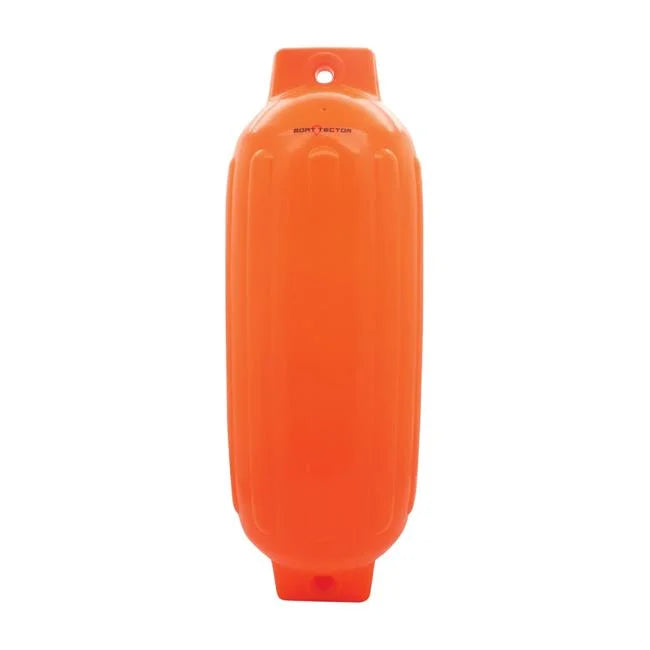 Boattector Inflatable Fender, Teal. 8.5 x 27 in