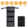 Carevas Solar Panel,Ip65 aqua Resistance Usb Solar P-owered Solar P-owered Cell P-ower ank With Cell Bendable Ip65 Resistance P-ower ank Bendable Ip65 moisture Outdoors With 4 Solar 4 Solar Panels