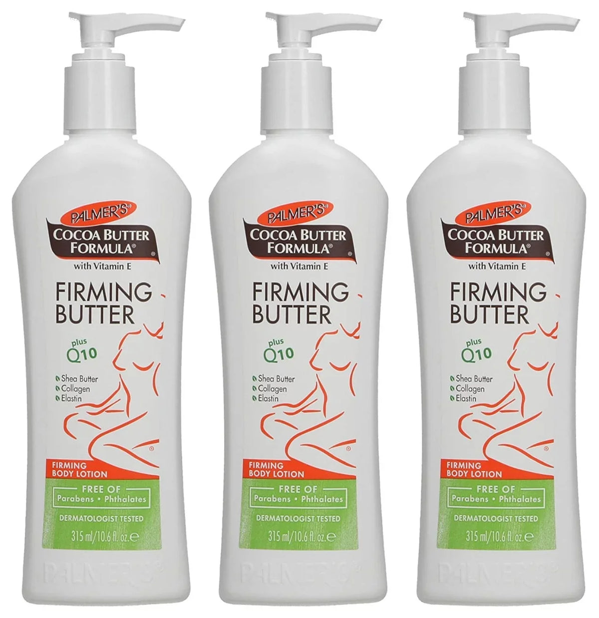 Palmer's Cocoa Butter Formula Firming Butter 10.60 oz (Pack of 3)