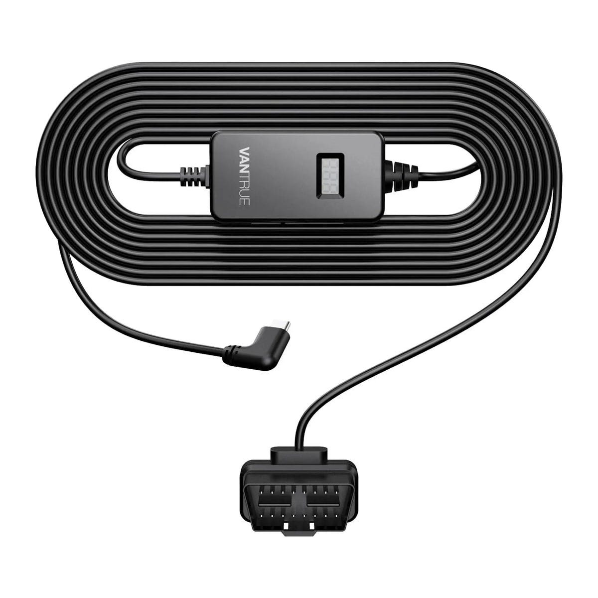Vantrue OBD Hardwiring Cable for USB-C Dashcams with LCD Screen (See listing)