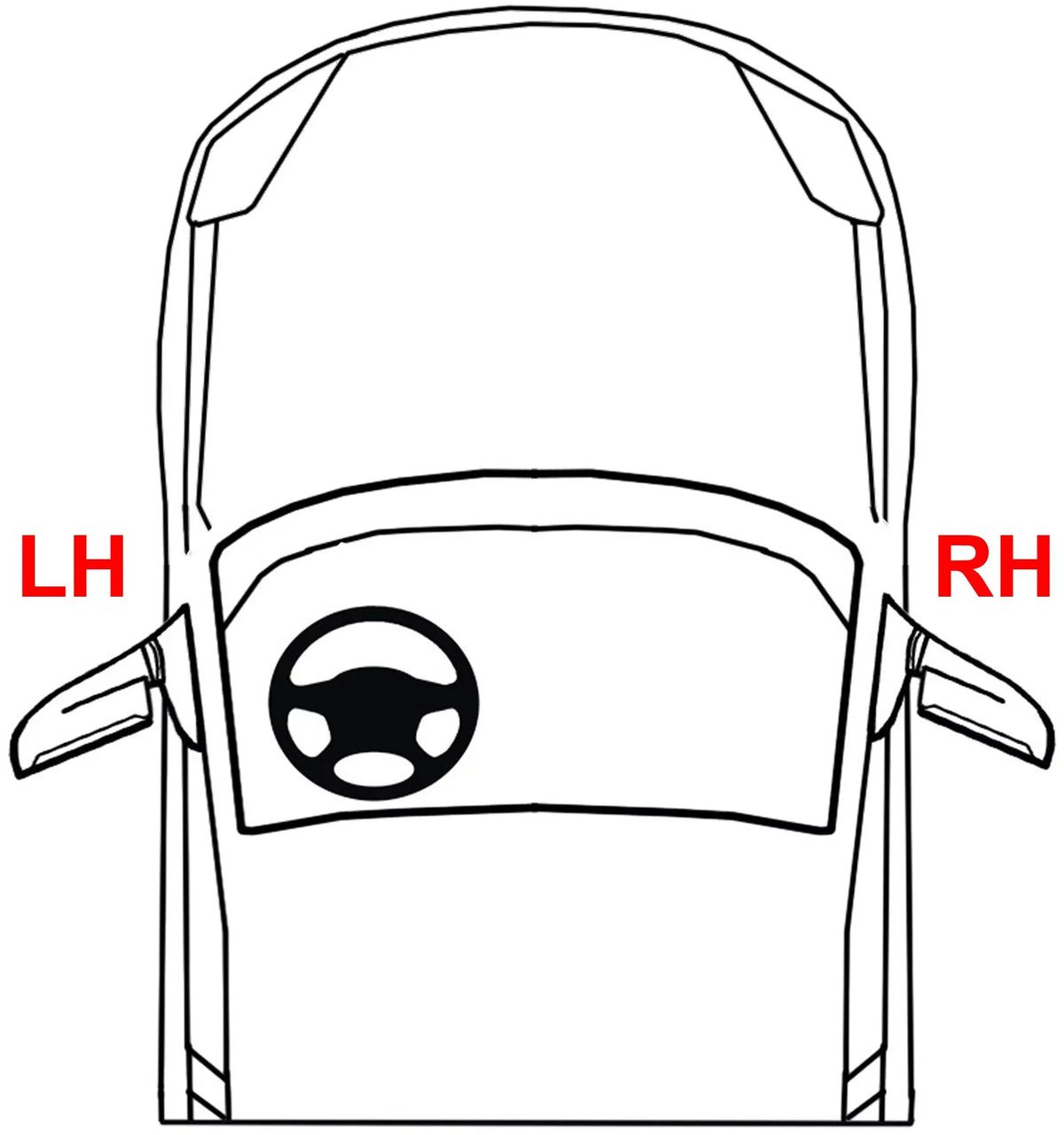 Mirror matching With 2007-2012 Nissan Altima Right Passenger Side Paintable Kool-Vue