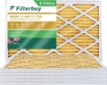 Filterbuy 20x30x1 MERV 11 Pleated HVAC AC Furnace Air Filters (6-Pack)