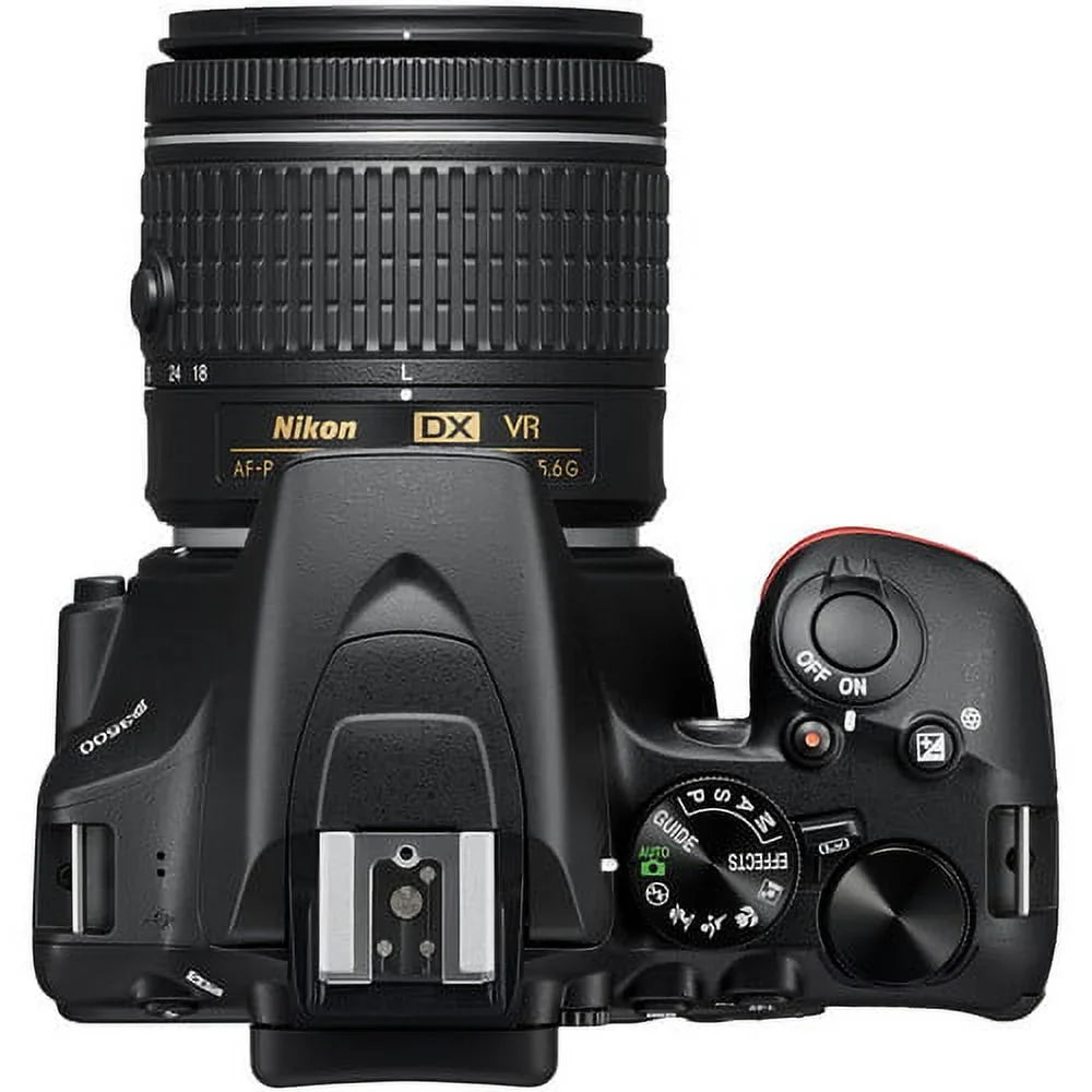 D3500 24.2MP DSLR Camera with 18-55mm VR Lens 1590 - 12PC Accessory Bundle