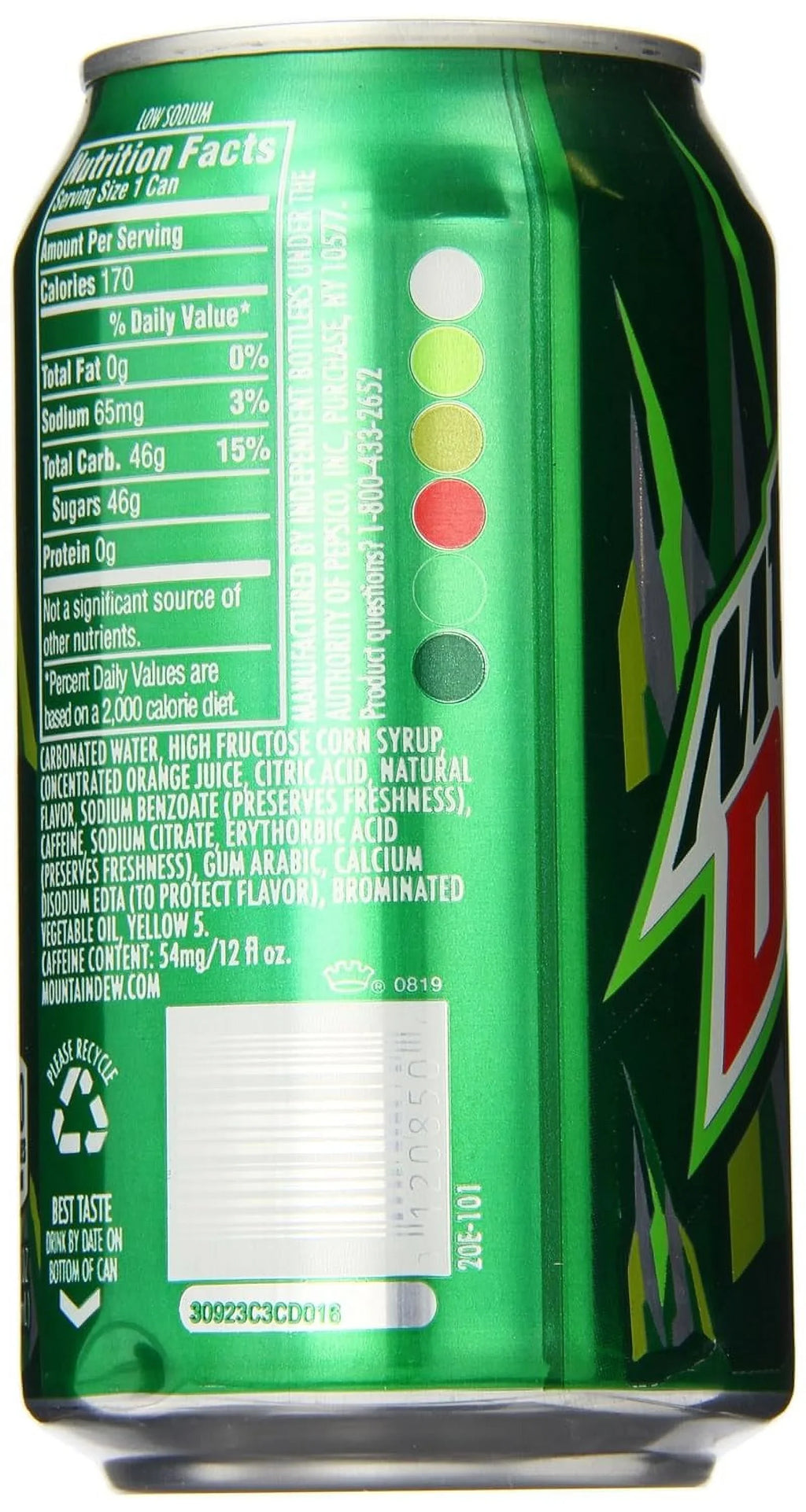 Mountain Dew Soft Drink