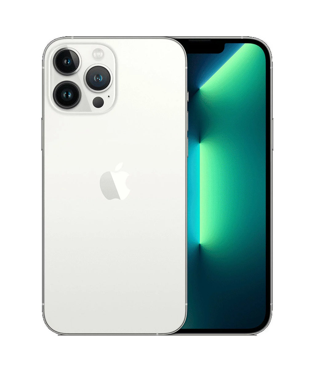 Restored  iPhone 13 Pro Max 128GB Fully Unlocked Silver (Refurbished)