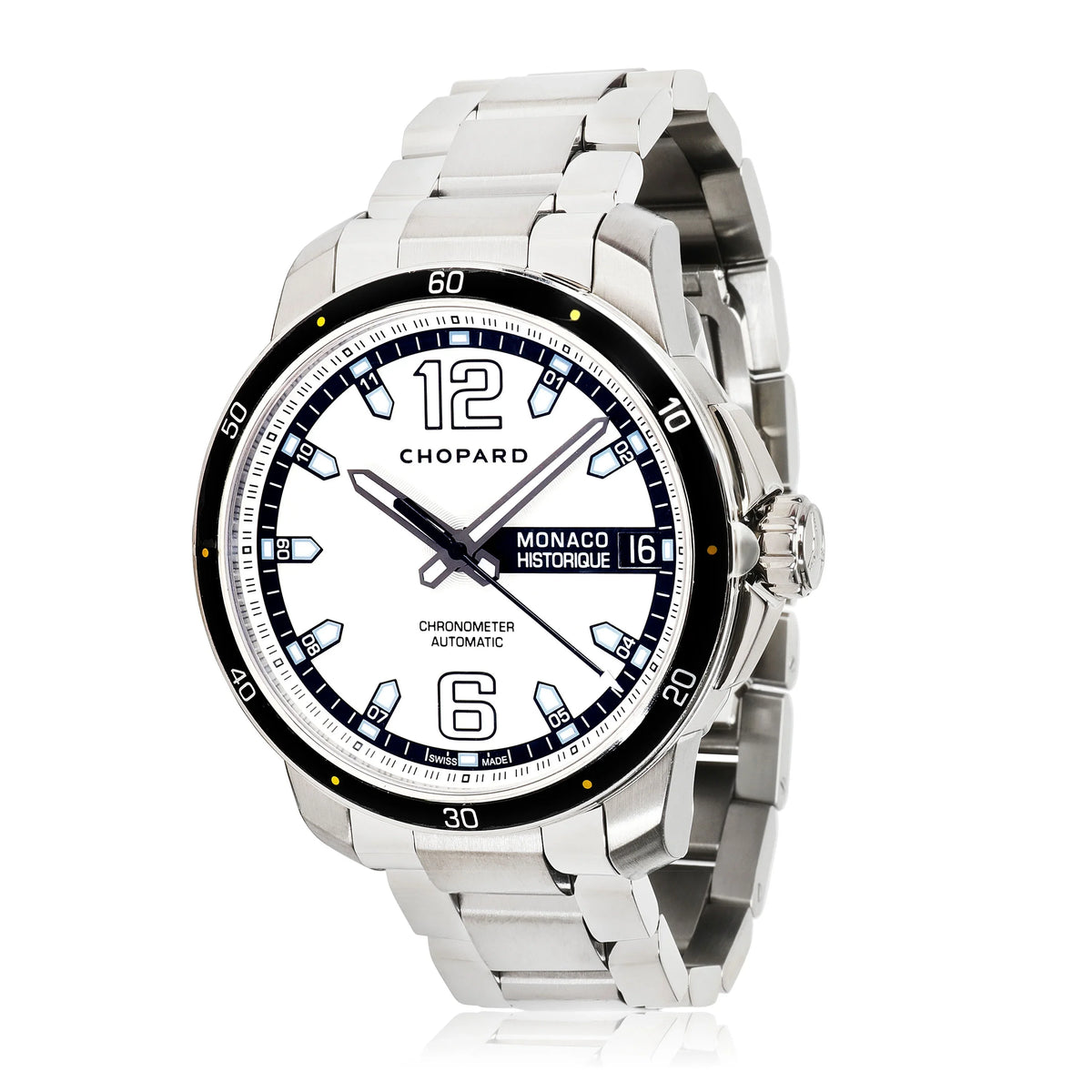 Chopard Monaco Historique 158568-3003 Men's Watch in  SS/Titanium Pre-Owned
