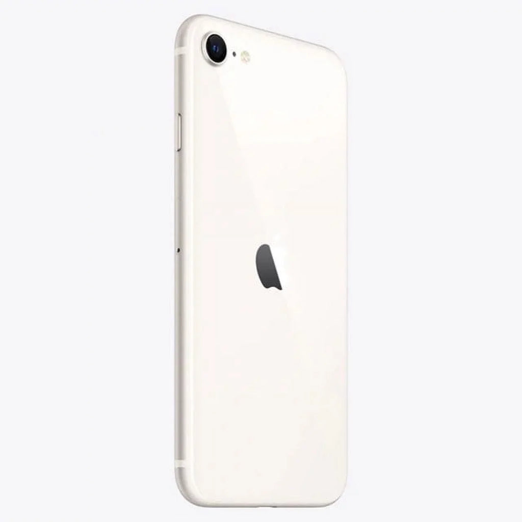 Restored  iPhone SE (3rd Gen) A2595 (Fully Unlocked) 64GB Starlight (Refurbished)